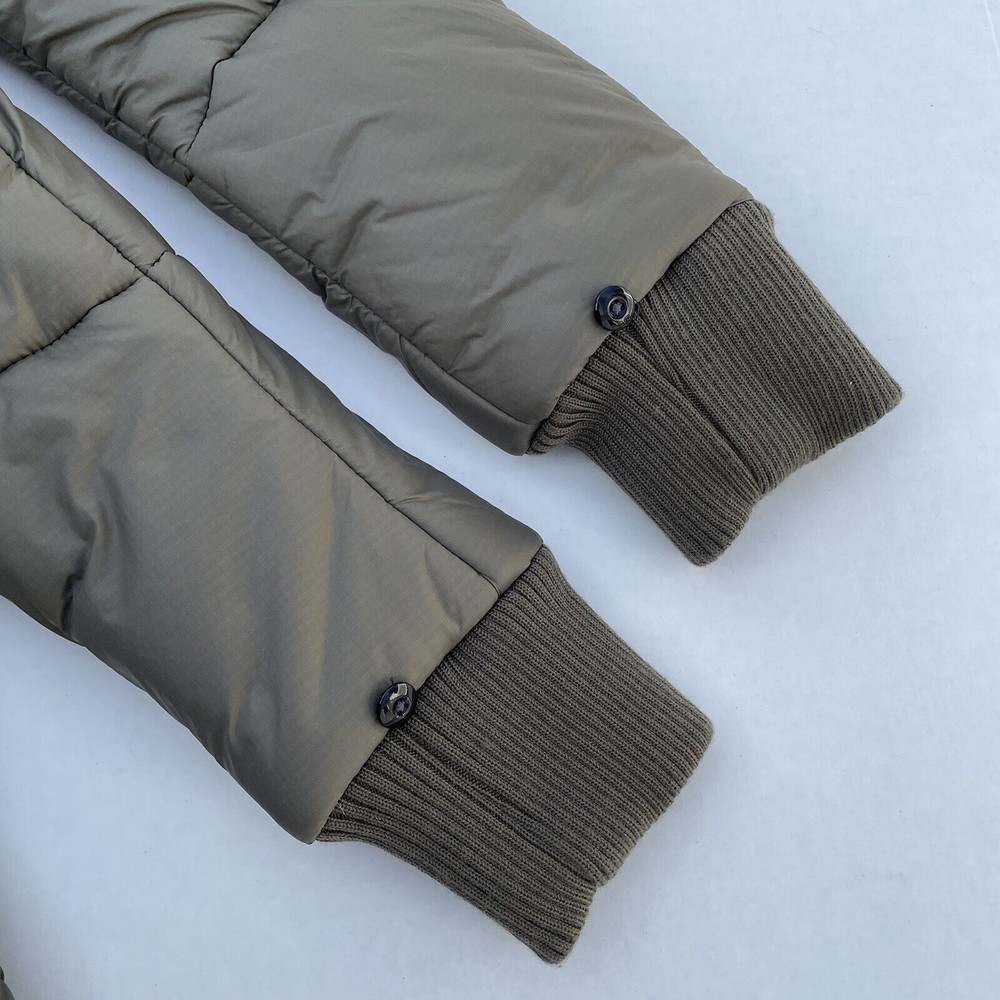 G-Star Khaki Hooded Puffer Coat - Picture 7 of 12